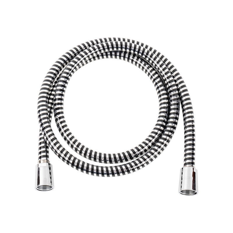 Black PVC silver wire pipe